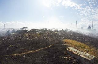 У Кам’янському вирішували проблему пожежної безпеки міського сміттєзвалища